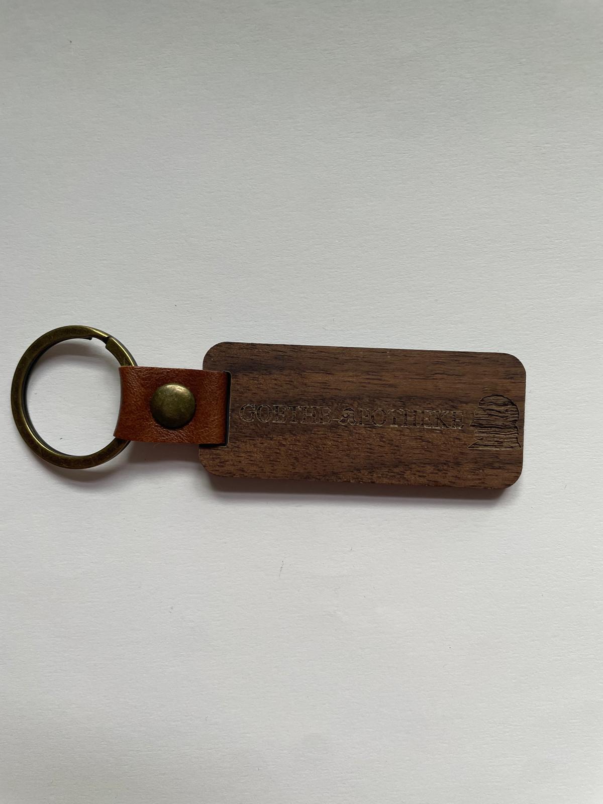 Premium Schlüssel Anhänger aus Holz