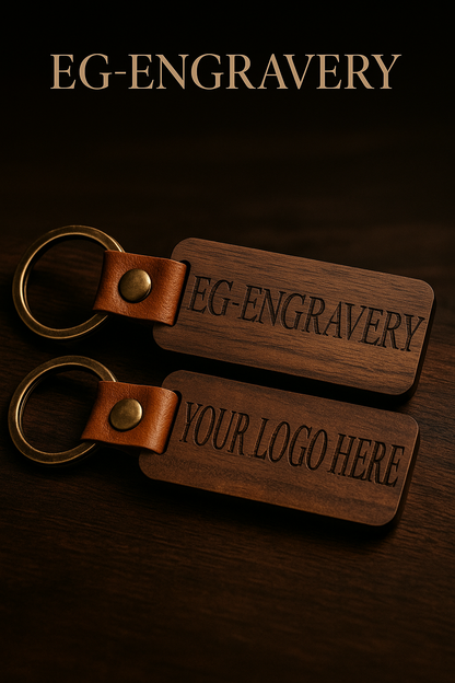 Premium Schlüssel Anhänger aus Holz