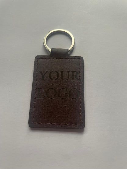 premium leather keychain